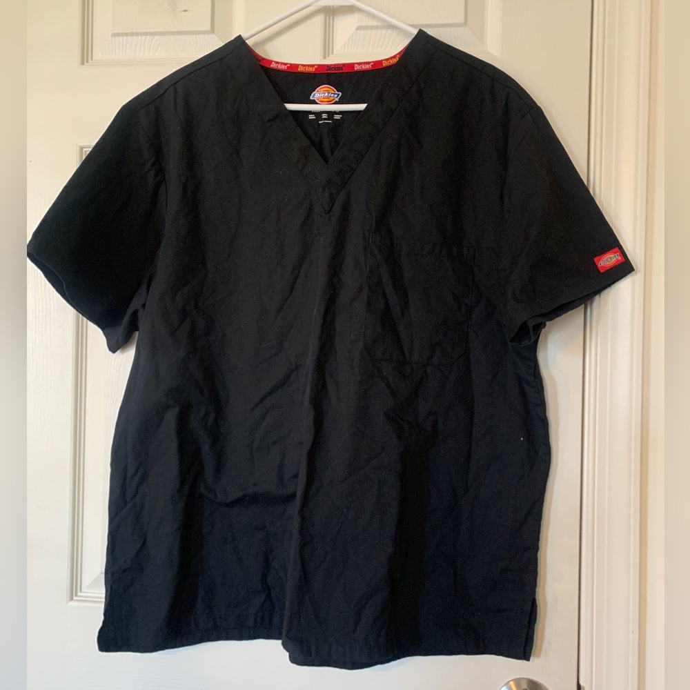 Black Dickies Scrub Top